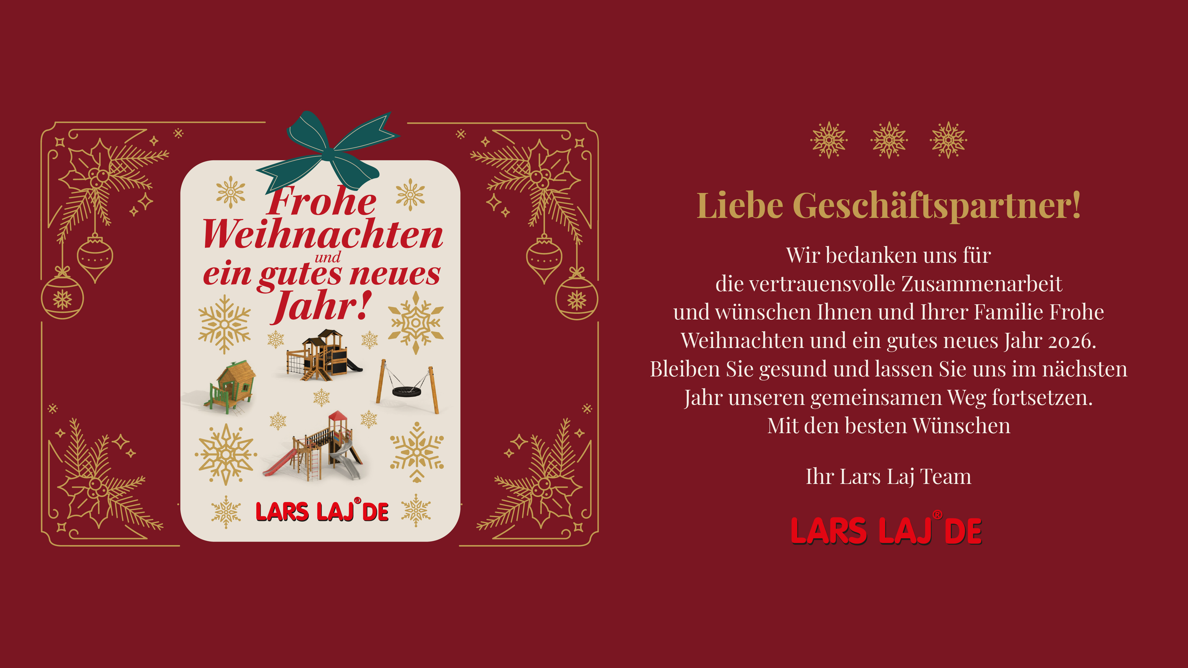Weihnachtswünsche von Lars Laj Weihnachtswünsche von Lars Laj