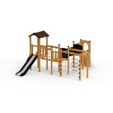 Eragon Spielanlage mit Tunnel und Rutsche