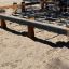 Militärnetz Klettergerüst aus Holz mit Netz zum Klettern auf dem Spielplatz