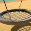 Nestschaukel (BNS 120 cm) mit stabilem Seilnetz für kinderfreundlichen Spielplatzgebrauch