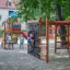 Logo Spielturm mit Vogelnestschaukel (BNS 120 cm) Spielplatzgerät mit Kletterwand und Nestschaukel a