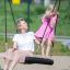 Nestschaukel Robinie (BNS 90 cm) Schaukel mit Sitz aus robustem Seil für Kinder und Erwachsene