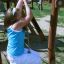 Yellowstone Klettergerüst Spielplatz mit Kletterseil und Holzstruktur