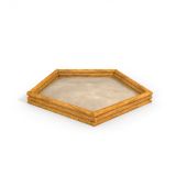 Sandkastenumrandung Fünfeck