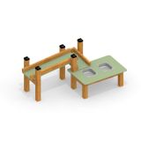 Sand & Wassertisch Nature