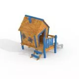 Olles Spielhaus mit Rutsche